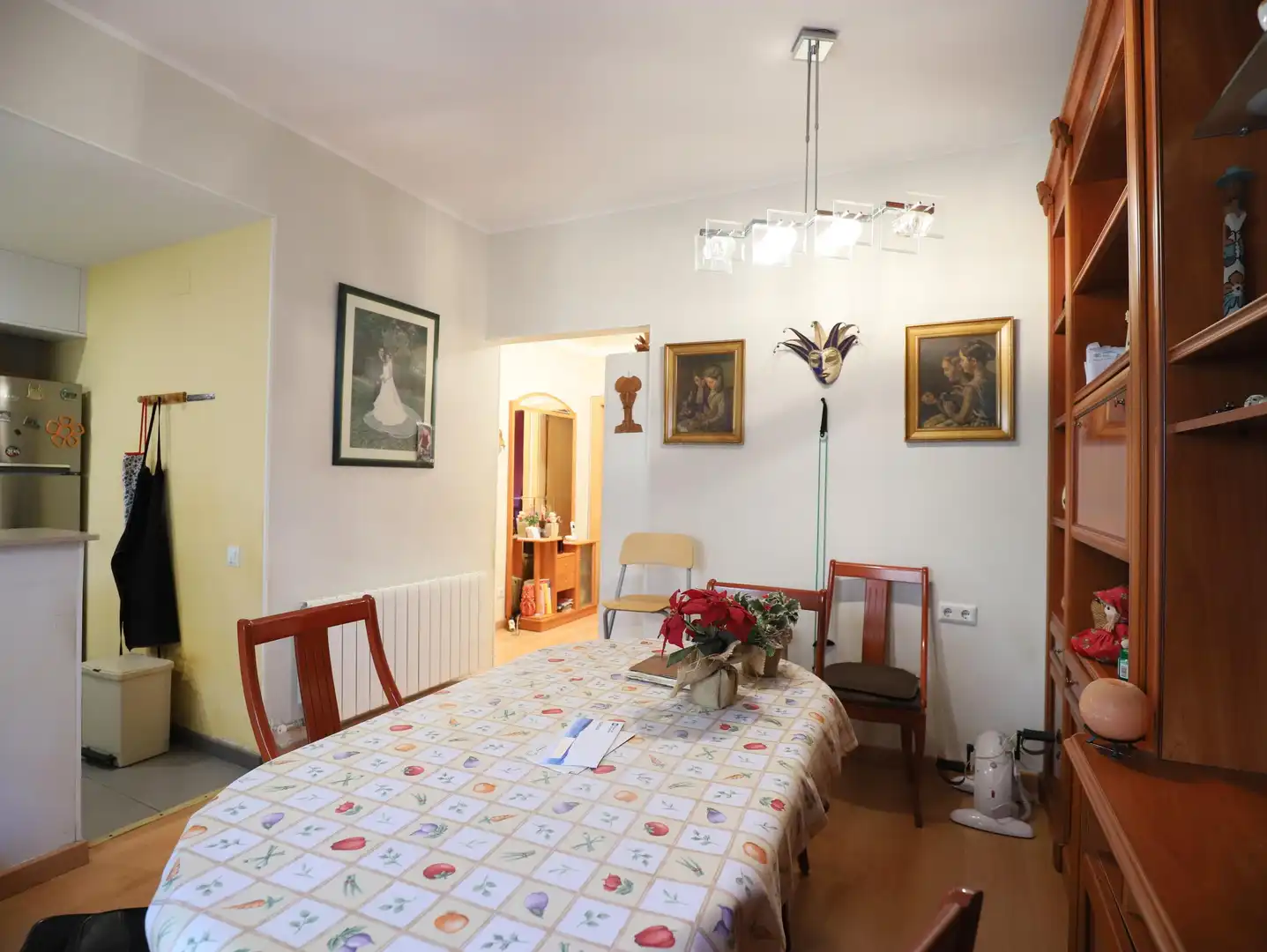 Dining room of Houses for sale in Esplugues de Llobregat  with Heating, Parquet flooring and Terrace