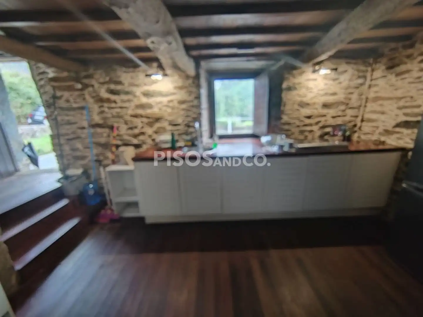 Kitchen of Houses for sale in Irixoa  with Heating, Terrace and Swimming Pool