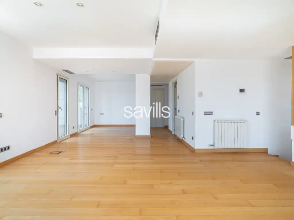 Living room of Attic for sale in Barcelona  with Air Conditioner, Terrace and Swimming Pool