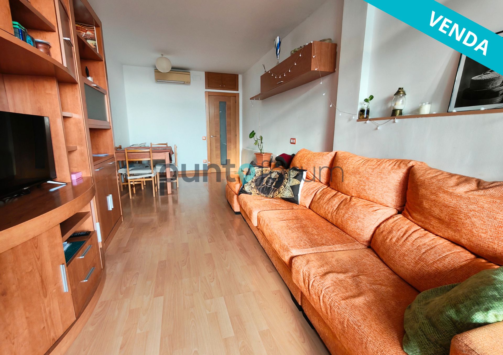 Sala d'estar de Pis en venda en  Barcelona Capital amb Aire condicionat, Calefacció i Parquet