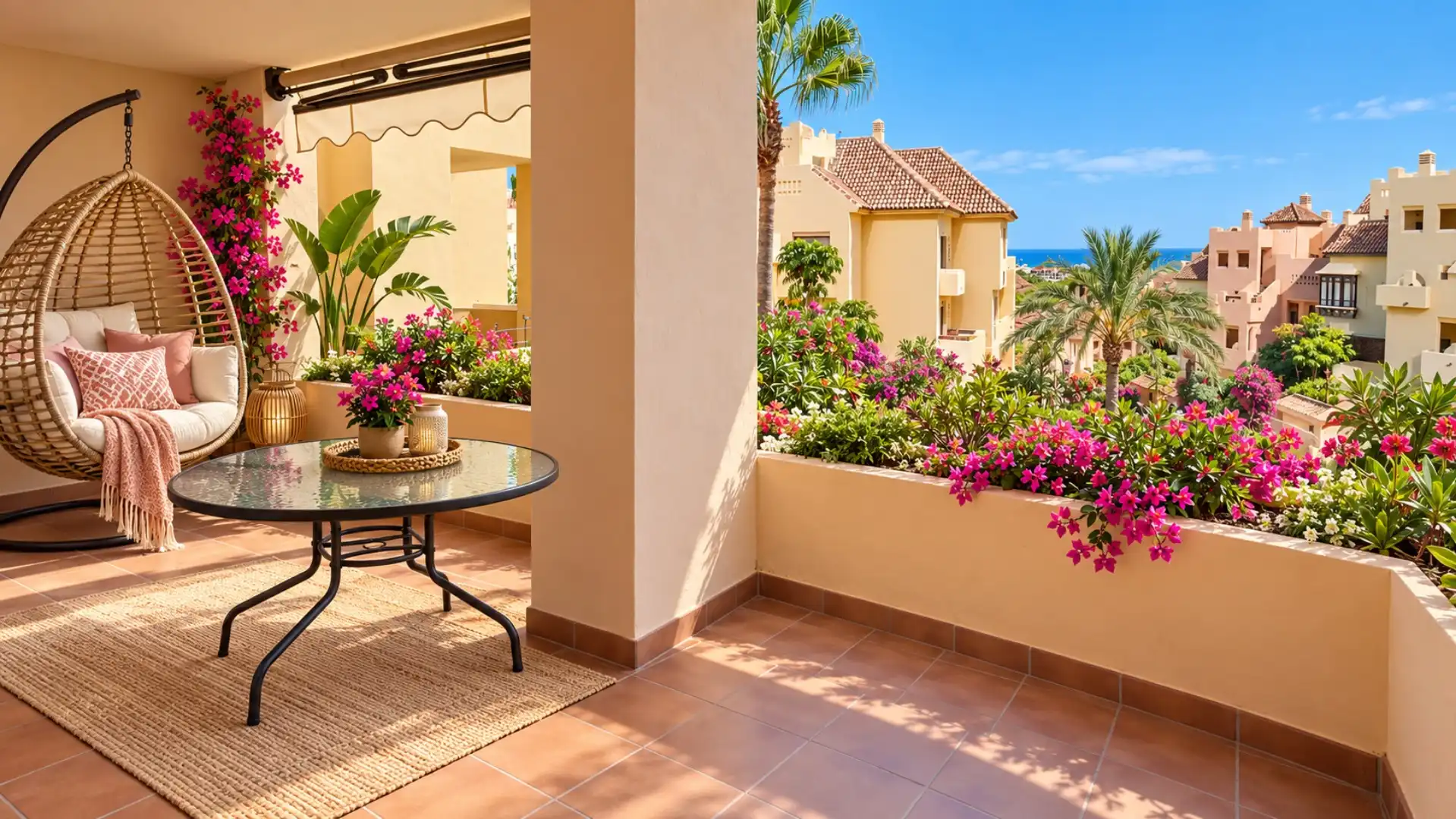 Terraza de Apartamento en venta en La Duquesa