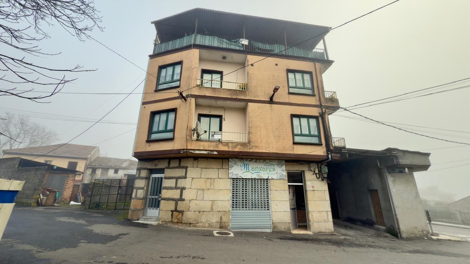 Exterior view of Flat for sale in Maside  with Heating, Terrace and Balcony