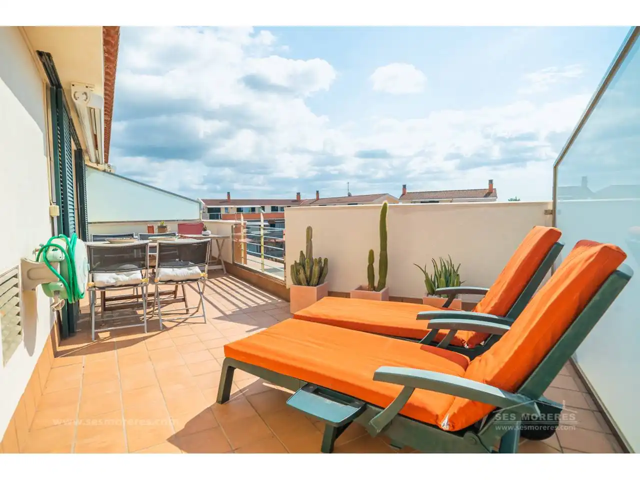 Terraza de Apartamento en venta en Ciutadella de Menorca con Aire acondicionado, Terraza y Piscina comunitaria