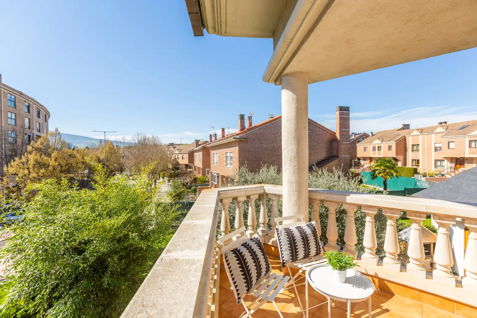 Terraza de Casa o chalet en venta en Zizur Mayor / Zizur Nagusia con Calefacción y Parquet