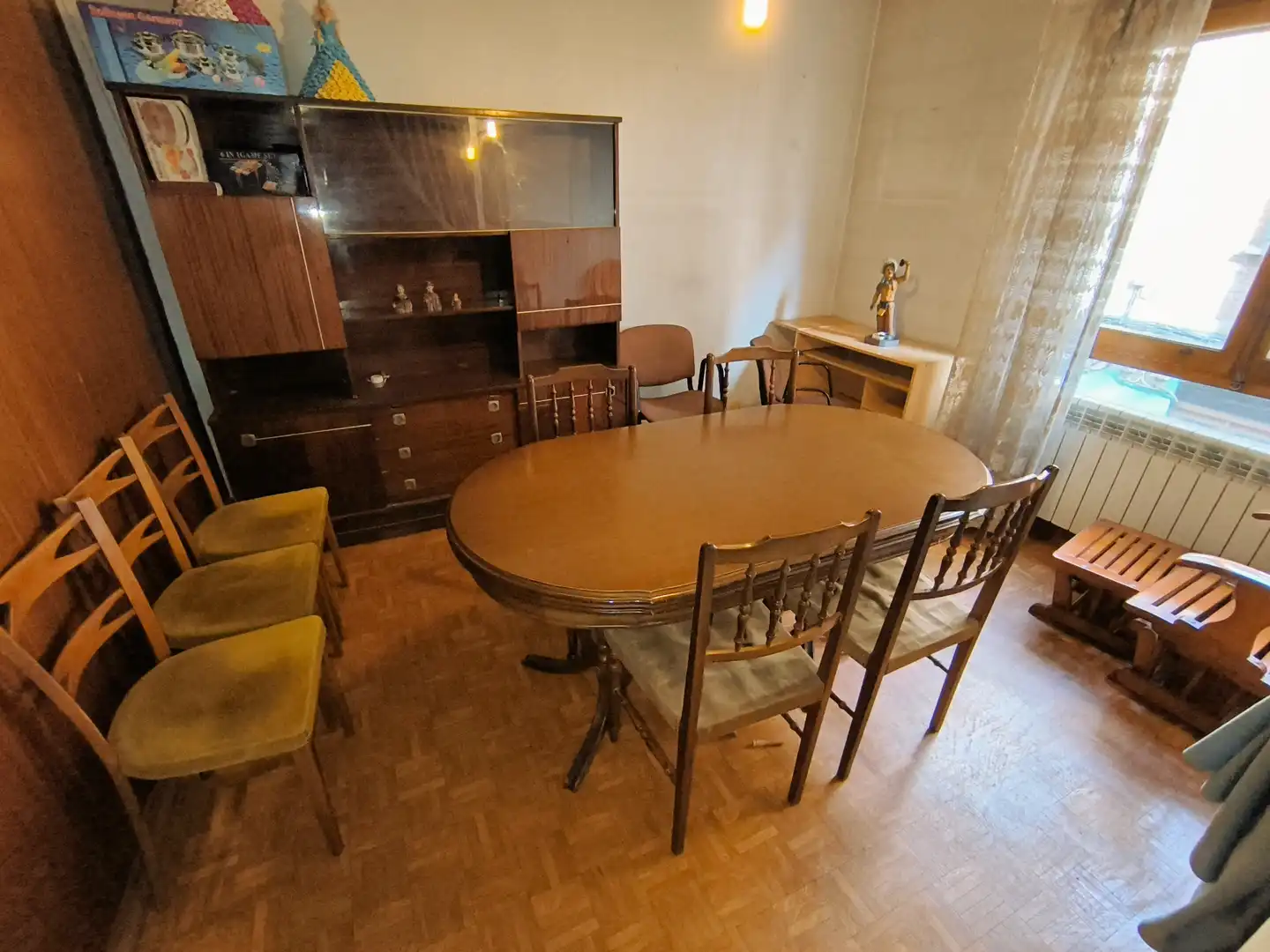 Comedor de Piso en venta en Palencia con Calefacción, Parquet y Terraza