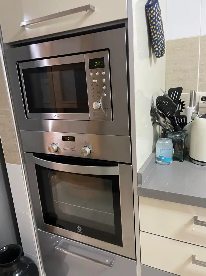 Cocina de Piso en venta en El Real de Gandia con Aire acondicionado, Amueblado y Balcón
