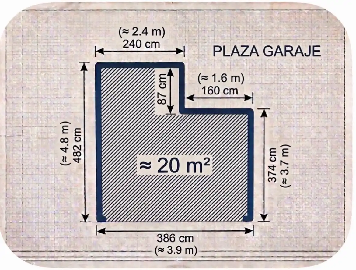 Garage zur Miete in Garrido