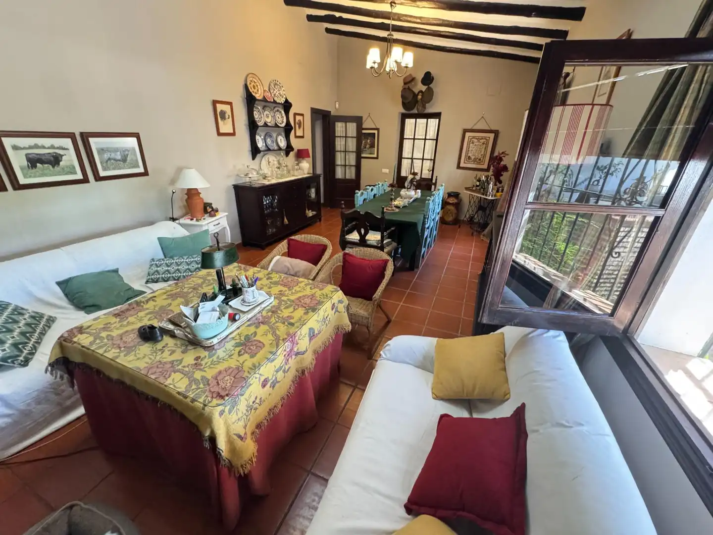 Comedor de Casa o chalet en venta en Dos Hermanas con Aire acondicionado, Jardín privado y Trastero