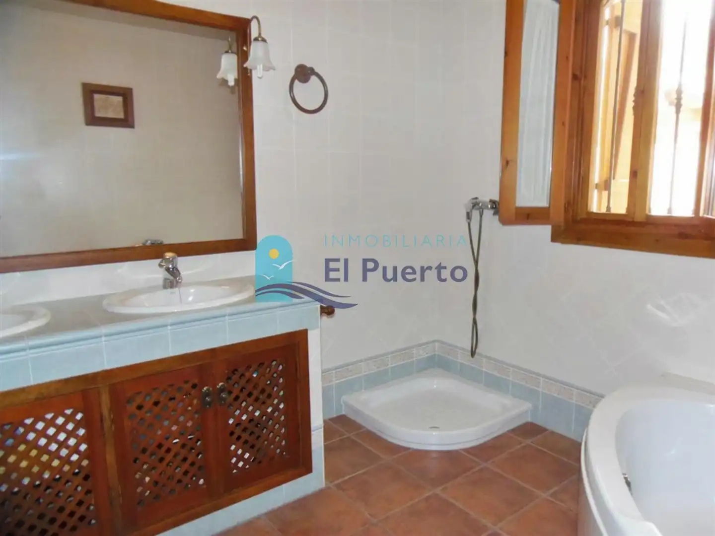 Baño de Casa o chalet en venta en Mazarrón con Calefacción, Jardín privado y Terraza