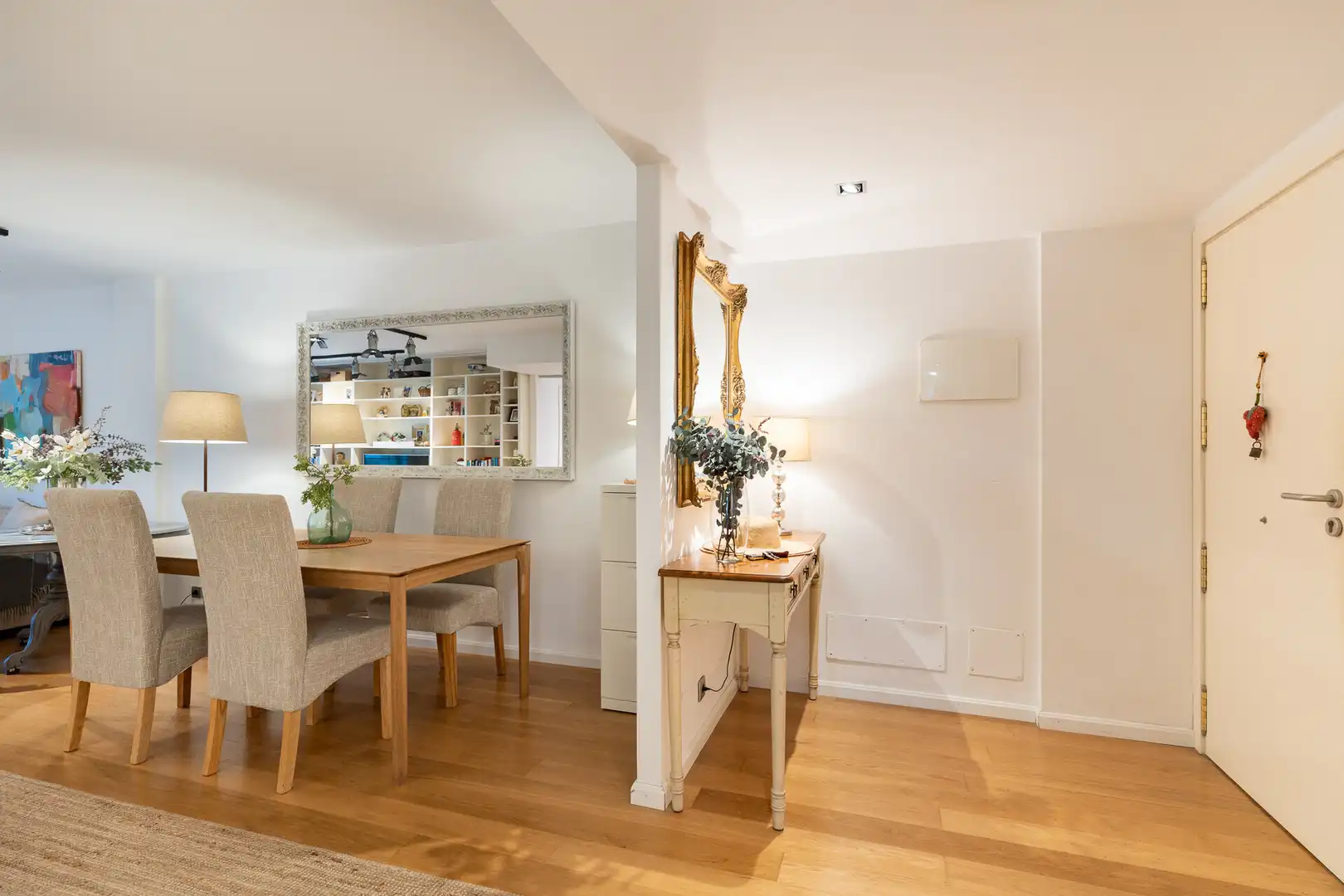Menjador de Apartament en venda en  Palma de Mallorca amb Aire condicionat, Terrassa i Piscina comunitària