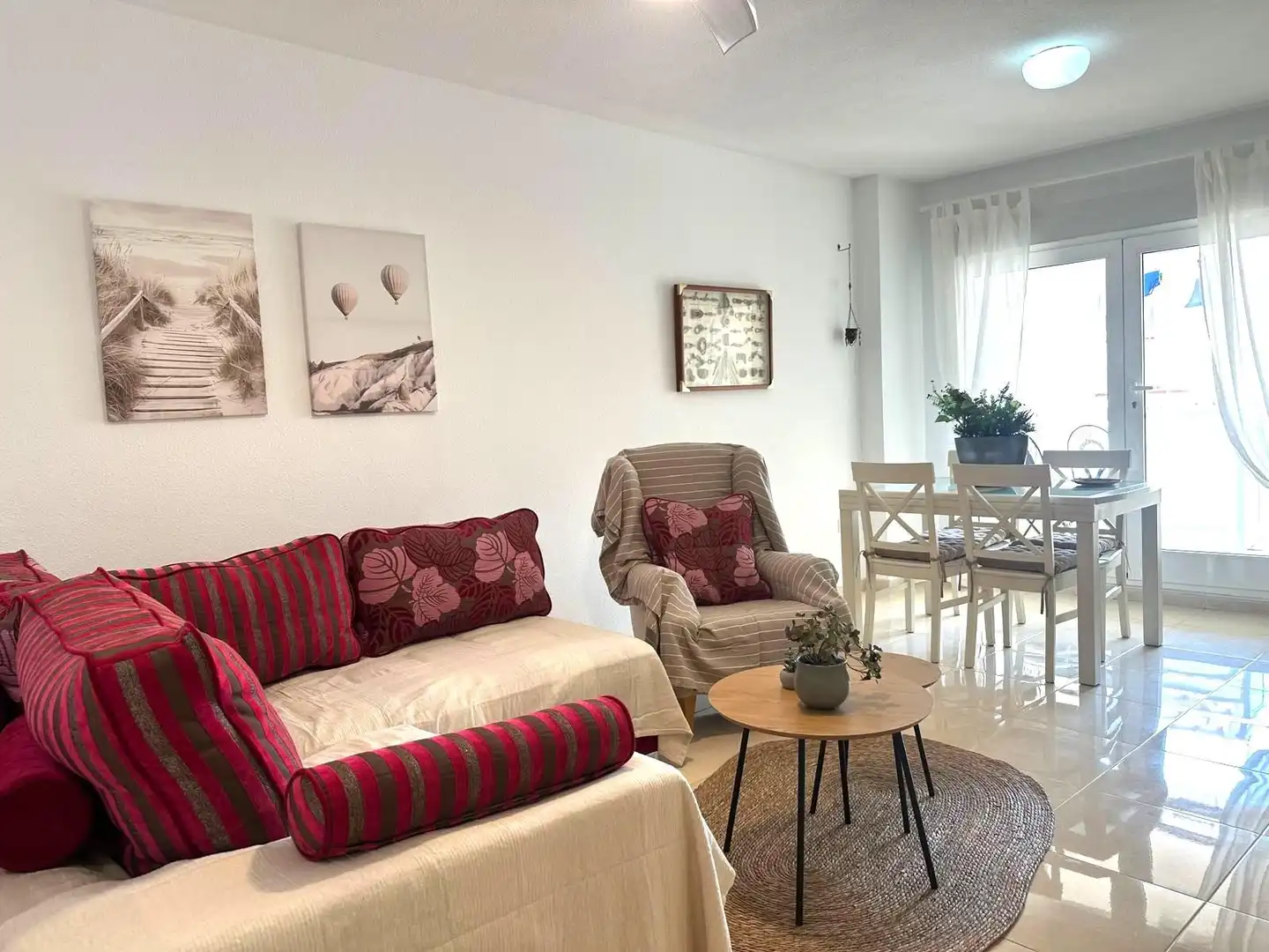Sala de estar de Planta baja de alquiler en Campello Playa