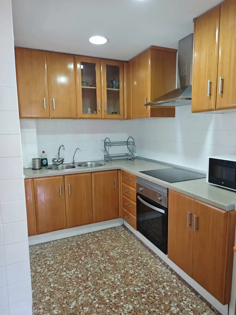 Küche von Wohnung zur Miete in Alicante / Alacant mit Heizung, Terrasse und Möbliert