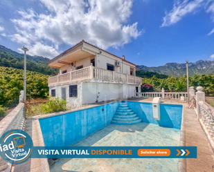 Exterior view of House or chalet for sale in Llaurí  with Air Conditioner, Terrace and Swimming Pool