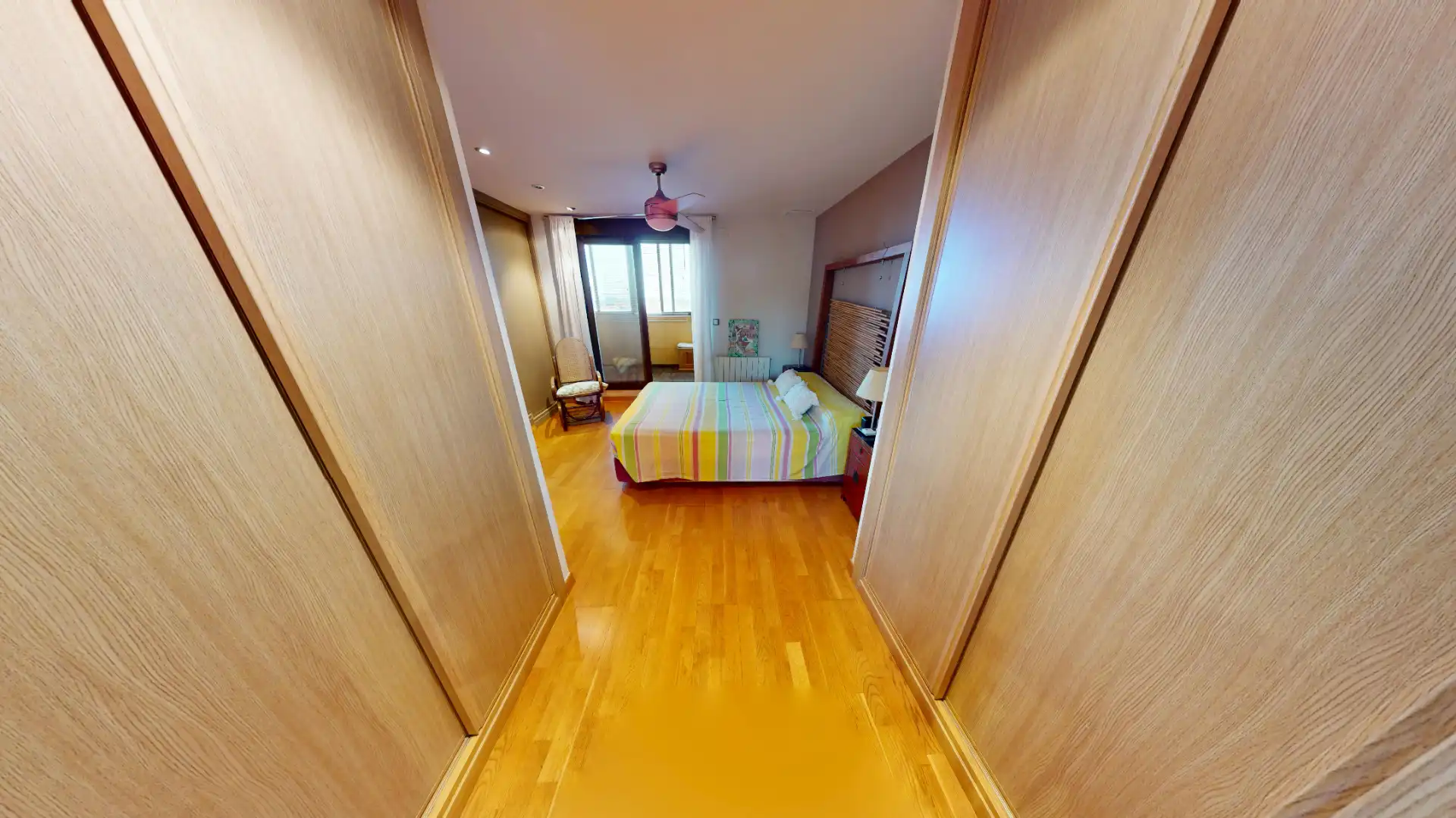 Bedroom of Attic for sale in Alicante / Alacant  with Air Conditioner, Heating and Parquet flooring