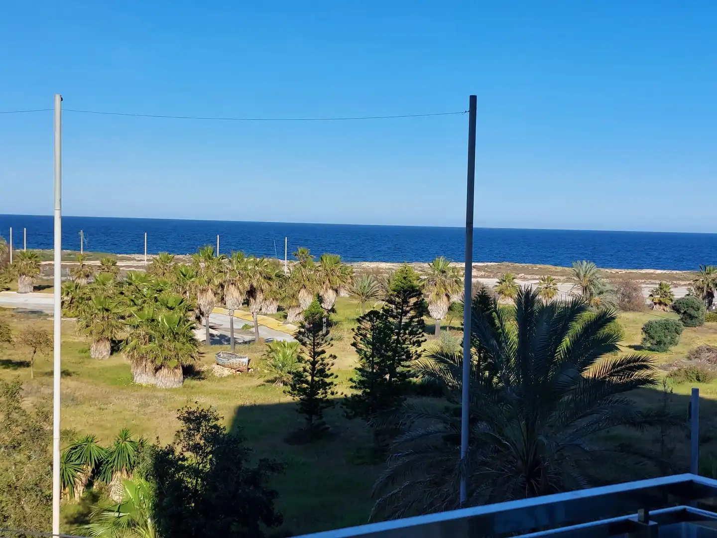 Außenansicht von Wohnungen zur Miete in La Manga del Mar Menor mit Klimaanlage, Terrasse und Möbliert