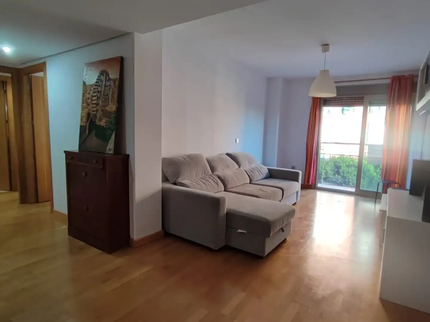 Sala de estar de Piso en venta en  Murcia Capital con Aire acondicionado, Amueblado y Lavadora