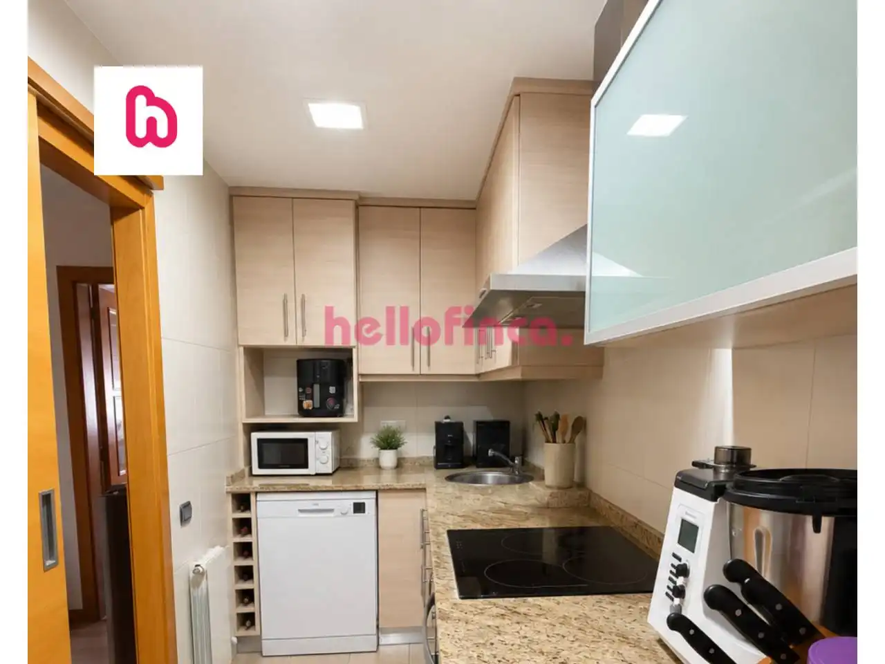 Kitchen of Flat for sale in Ripollet  with Heating, Parquet flooring and Storage room