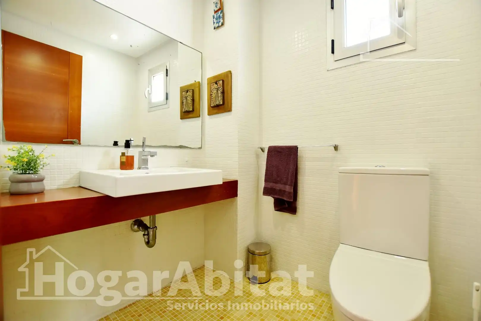 Baño de Casa o chalet en venta en Gandia con Jardín privado, Parquet y Terraza