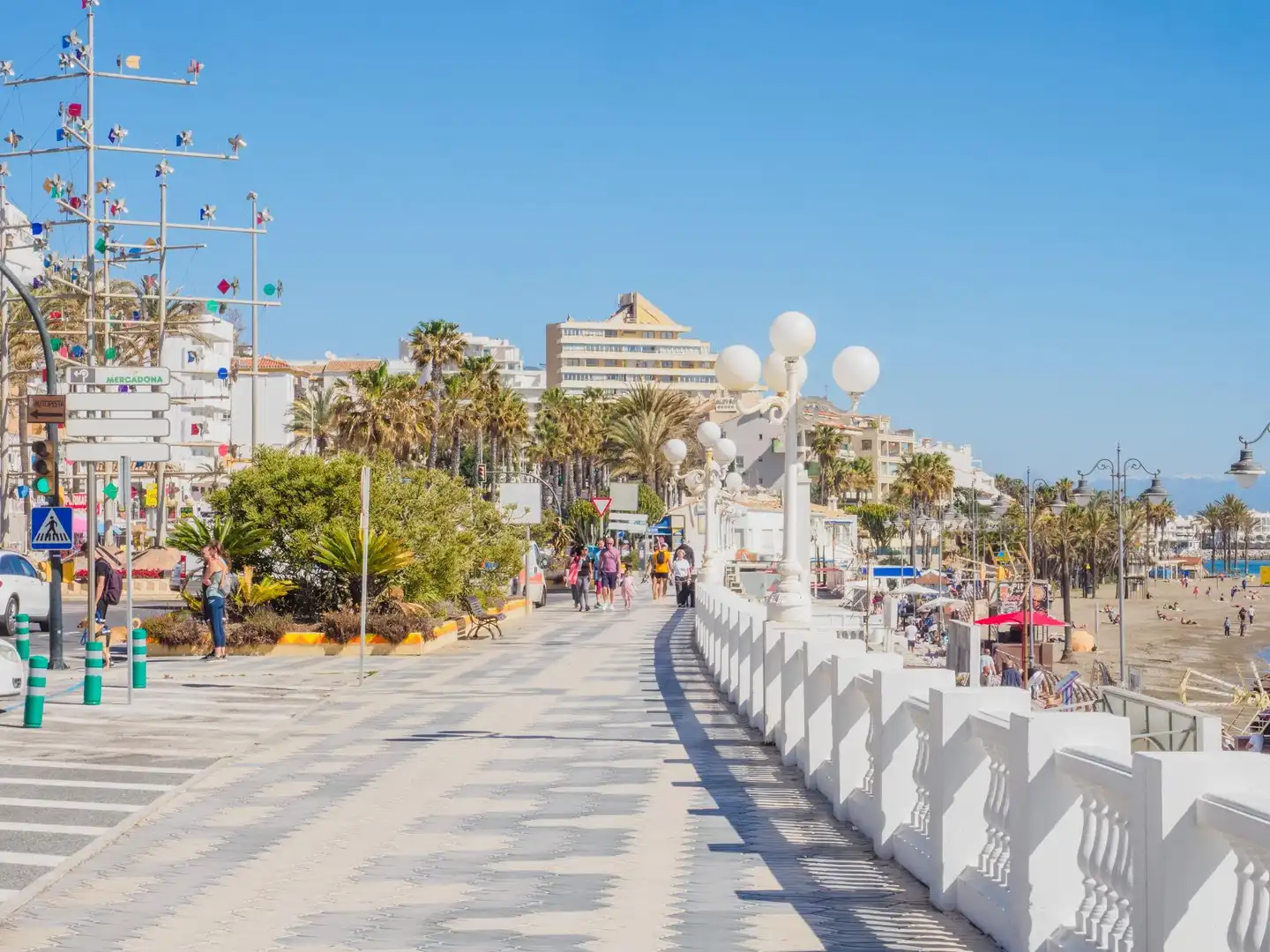 Vista exterior de Estudio en venta en Benalmádena con Aire acondicionado, Jardín privado y Amueblado