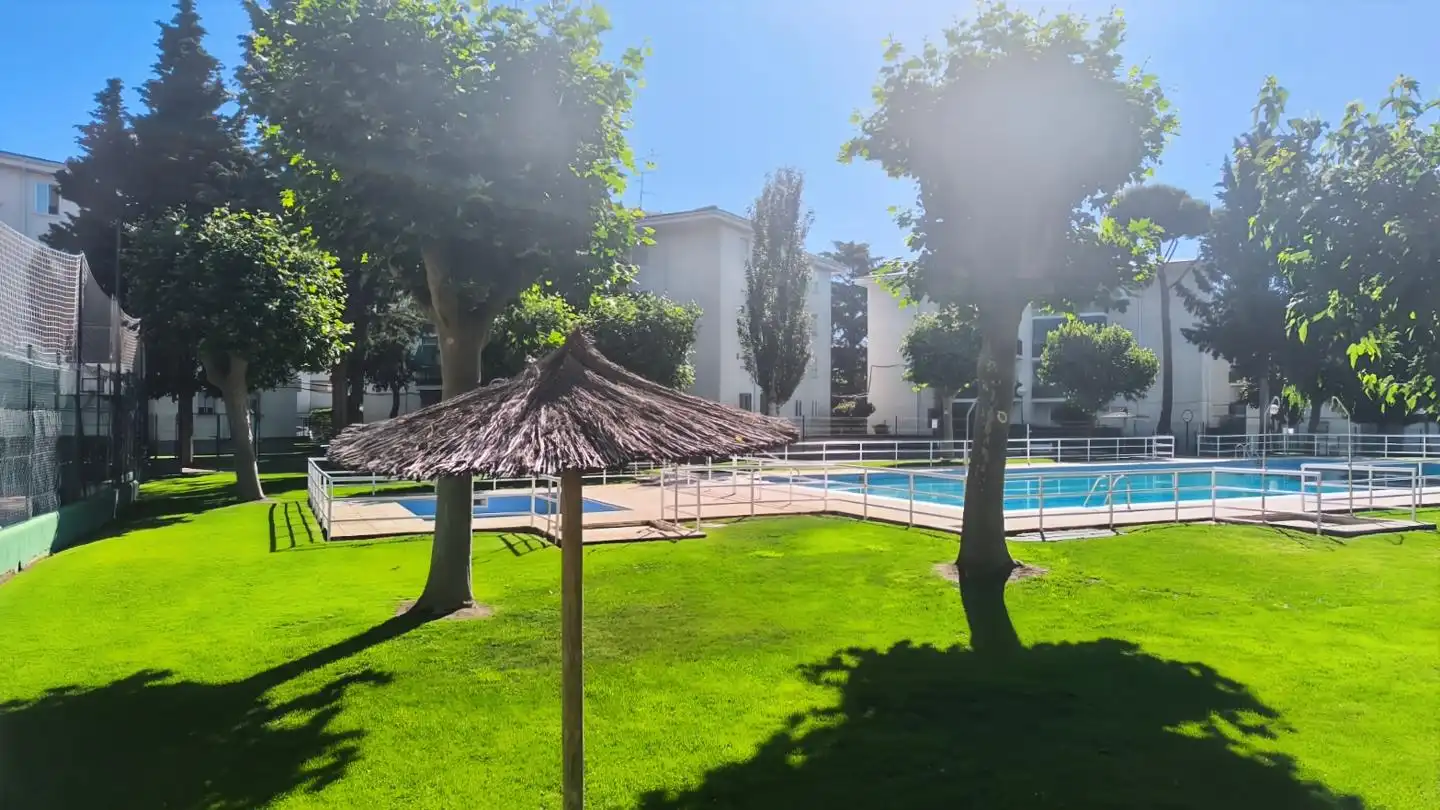 Swimming pool of Flat for sale in Collado Villalba  with Heating, Terrace and Swimming Pool