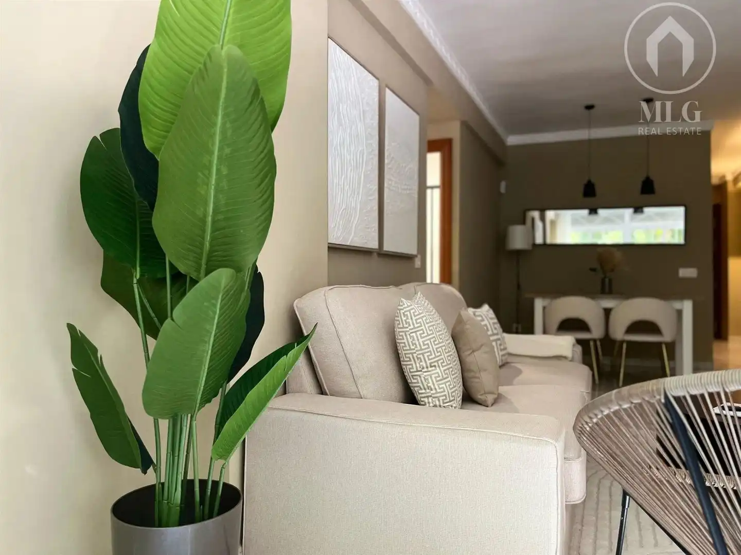 Sala de estar de Piso en venta en Málaga con Aire acondicionado y Amueblado