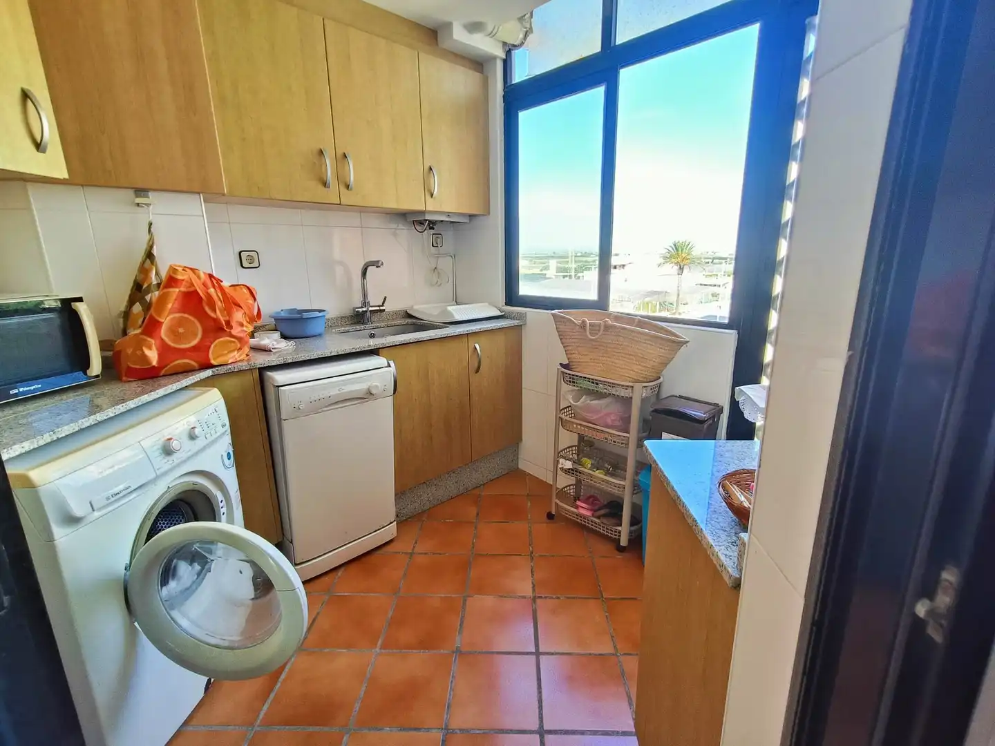 Kitchen of Apartments for sale in Sueca  with Air Conditioner and Terrace
