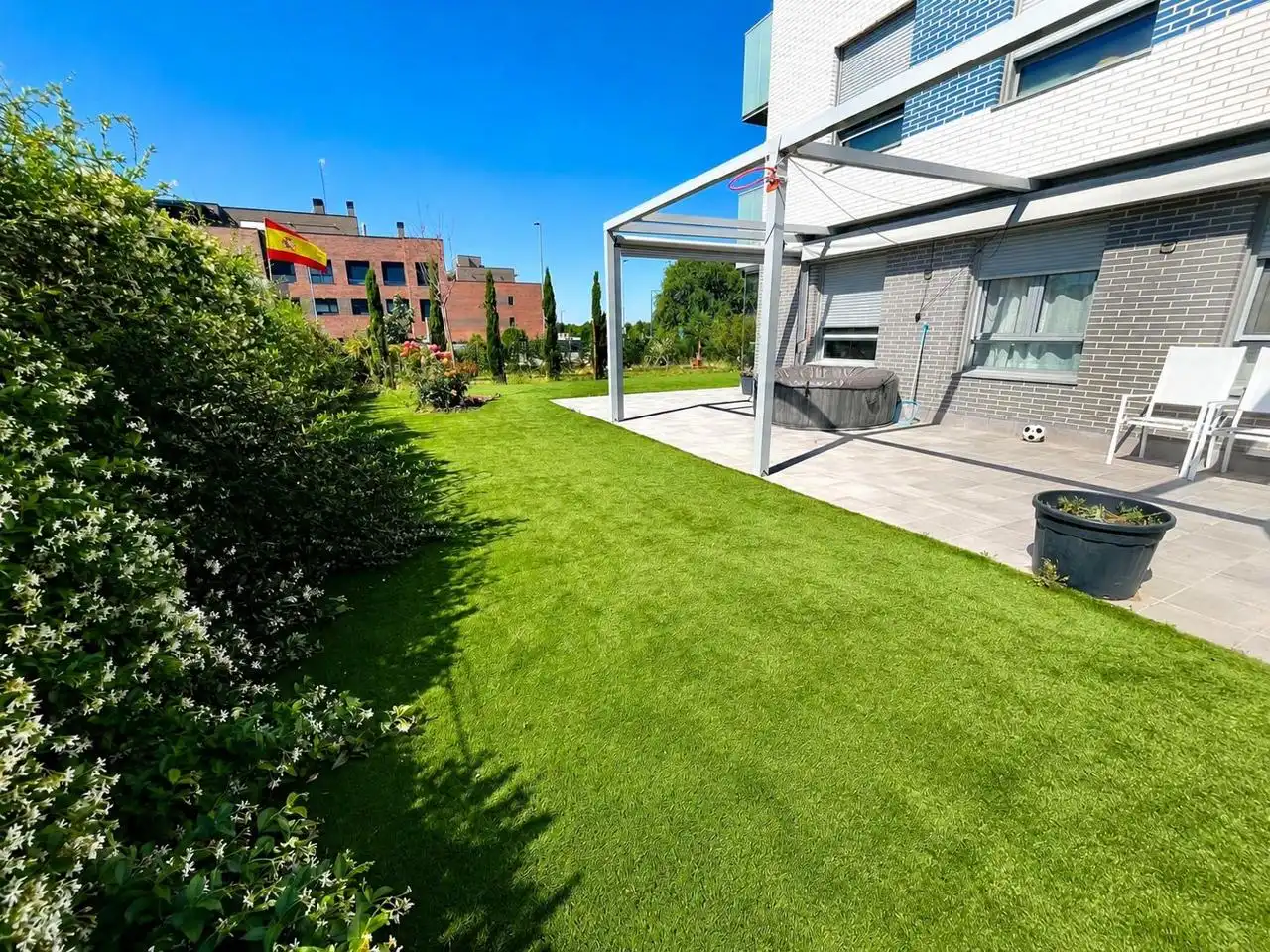 Terraza de Planta baja en venta en Villalbilla con Calefacción, Jardín privado y Terraza