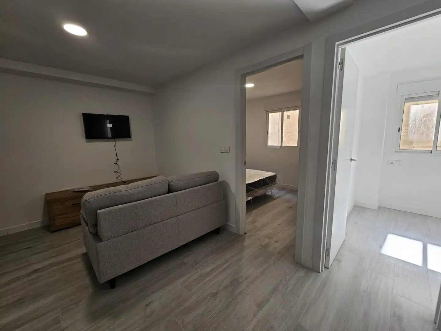 Bedroom of Flat for rent in Aspe  with Air Conditioner and Balcony