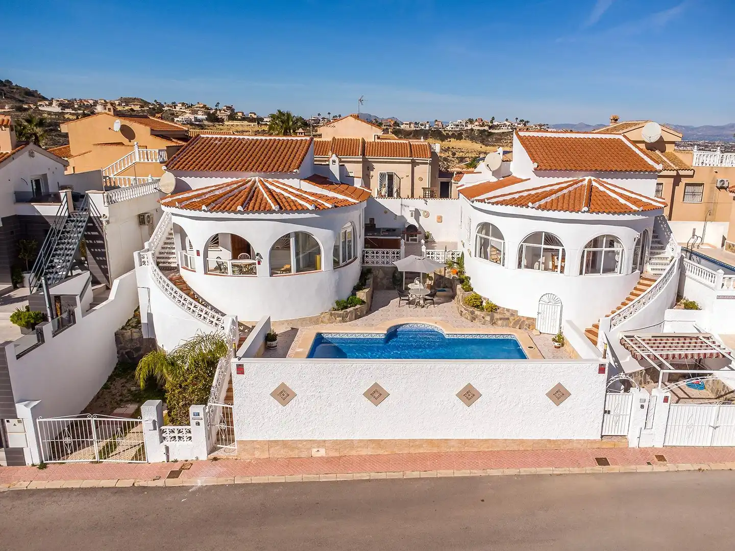 Exterior view of Houses for sale in Rojales  with Air Conditioner, Heating and Private garden
