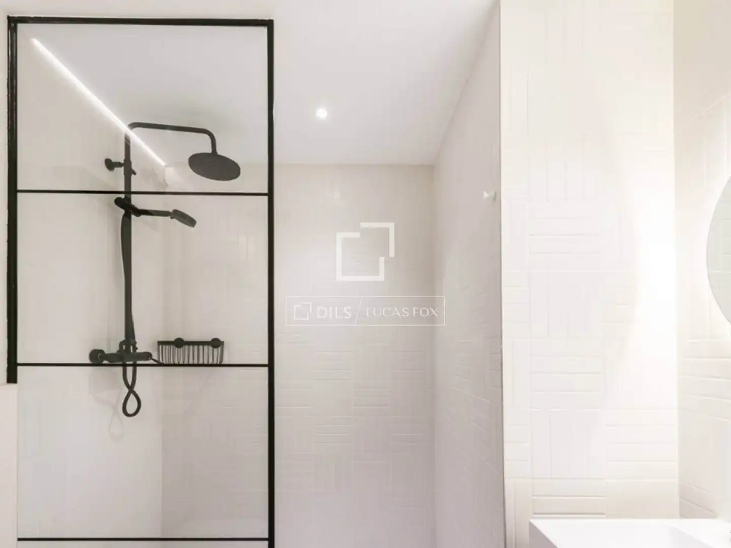 Baño de Loft de alquiler en Madrid con Aire acondicionado, Calefacción y Amueblado