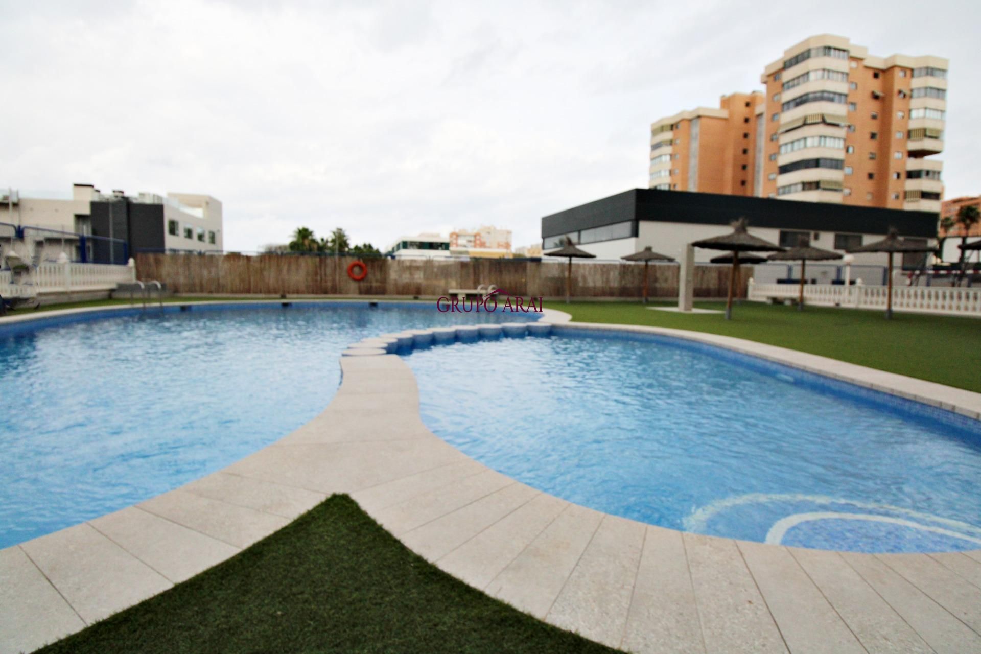 Swimming pool of Flat for sale in Alicante / Alacant  with Private garden, Terrace and Storage room