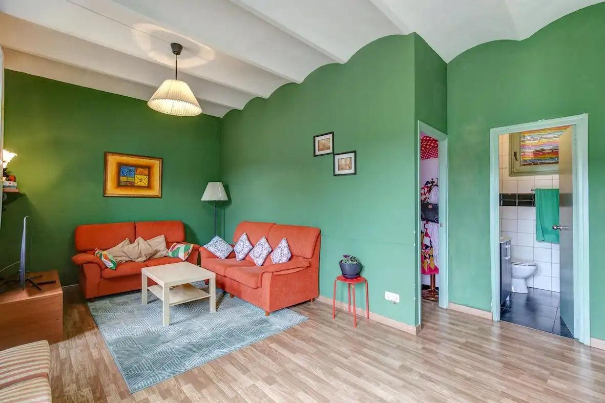 Wohnzimmer von Country house zum Verkauf in Llinars del Vallès mit Klimaanlage, Heizung und Abstellraum
