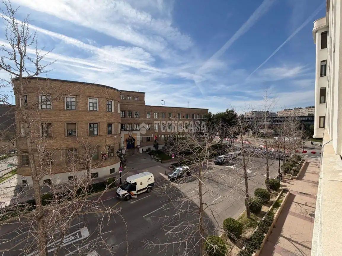 Exterior view of Flat for sale in Zaragoza  with Heating
