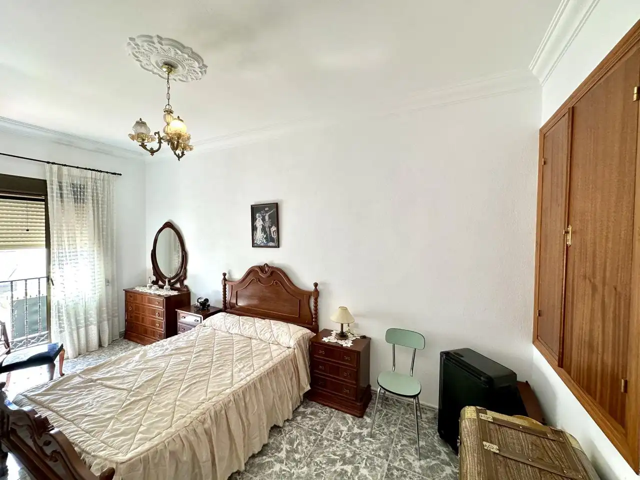 Dormitori de Casa adosada en venda en Sierra de Yeguas amb Aire condicionat, Jardí privat i Terrassa
