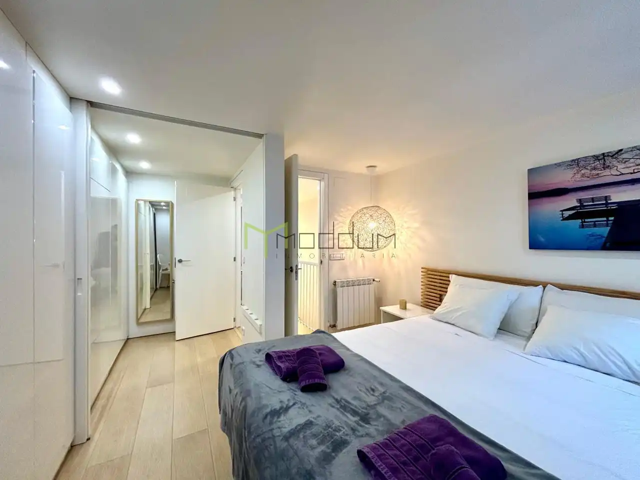 Habitación de Casa o chalet en venta en Santiago de Compostela  con Calefacción, Jardín privado y Amueblado