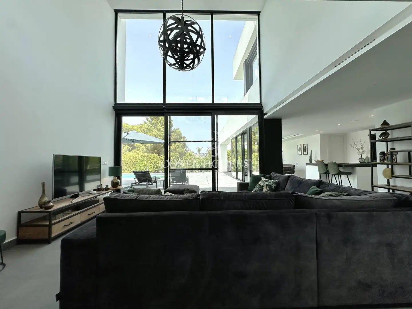 Living room of Houses for sale in Jávea / Xàbia  with Air Conditioner, Private garden and Terrace