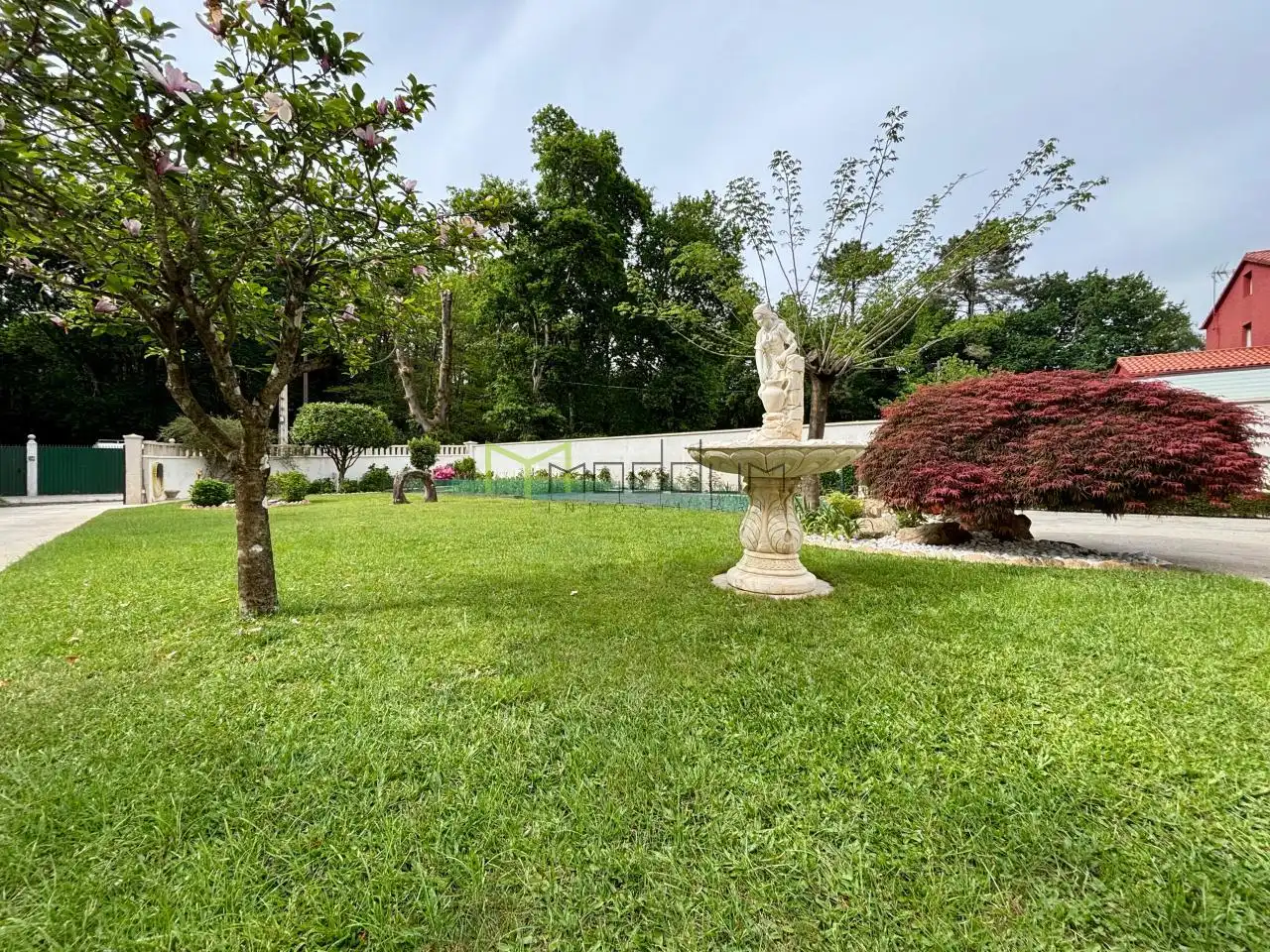 Jardín de Casa o chalet en venta en Ames con Calefacción, Jardín privado y Parquet