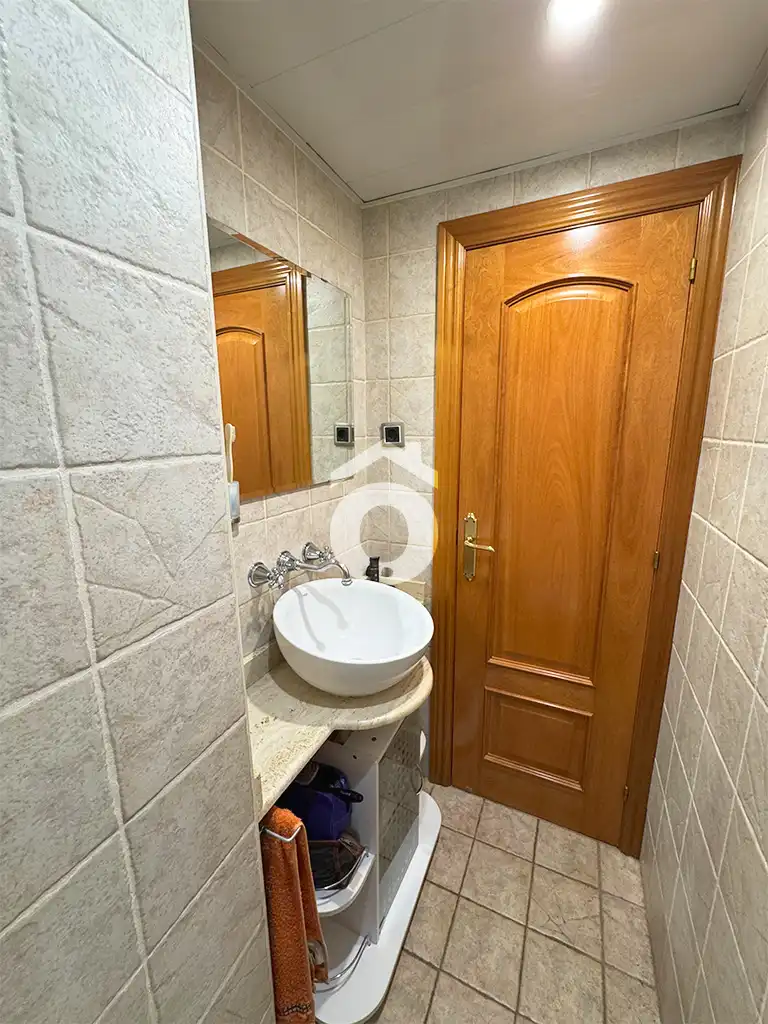 Bathroom of Flat for sale in Martorell  with Air Conditioner, Heating and Parquet flooring