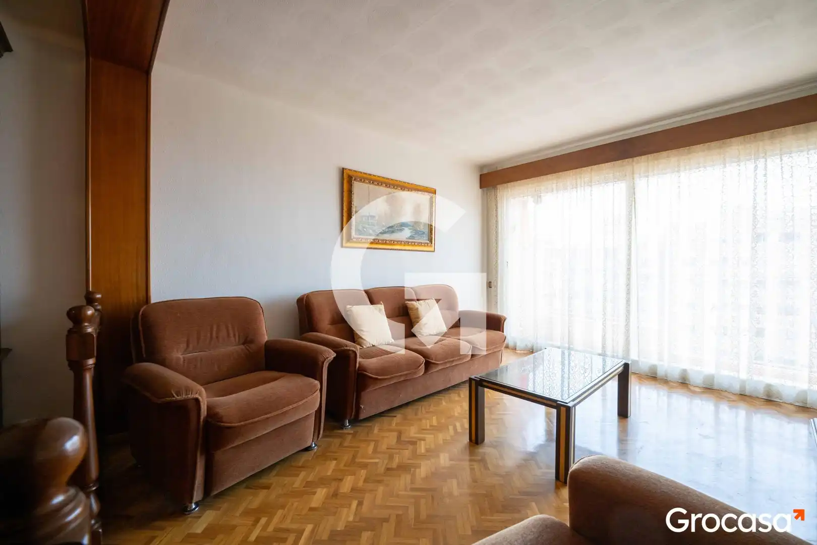 Living room of Flat for sale in Mataró  with Oven and Balcony