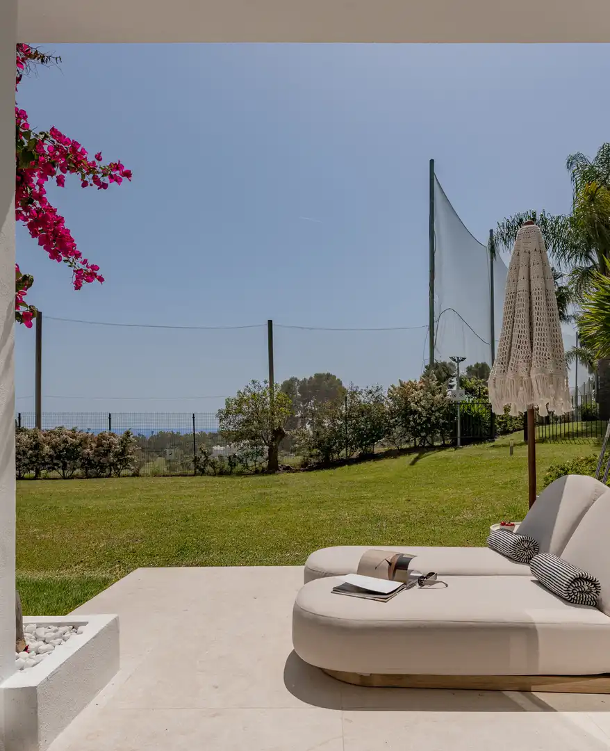 Garden of Ground floor for sale in Nueva Andalucía