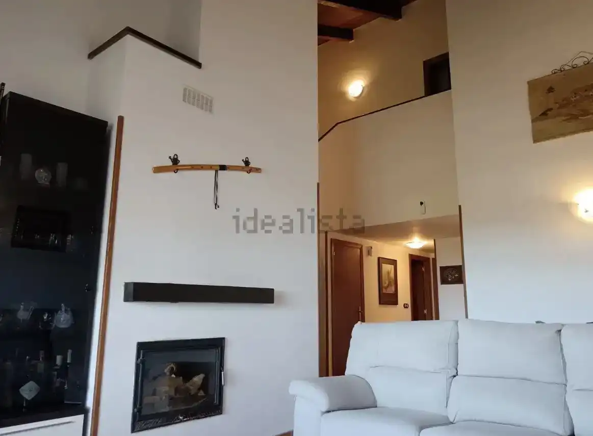 Living room of Duplexes for sale in Jaca  with Air Conditioner and Swimming Pool