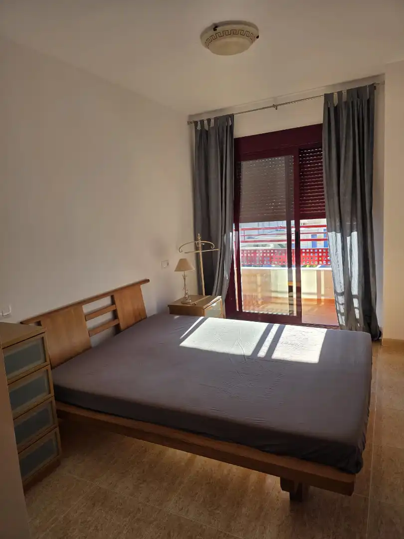 Bedroom of Flat for rent in Canet d'En Berenguer  with Air Conditioner, Furnished and Oven