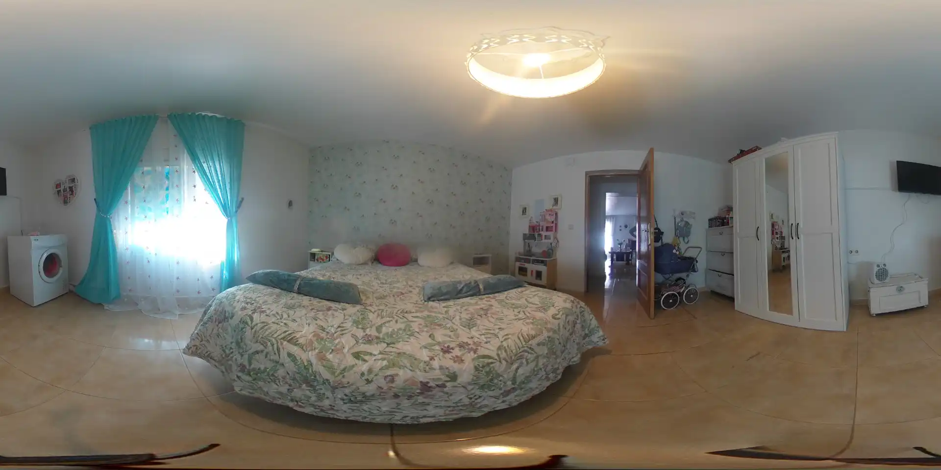 Bedroom of Flat for rent in Madrid  with Air Conditioner, Heating and Furnished