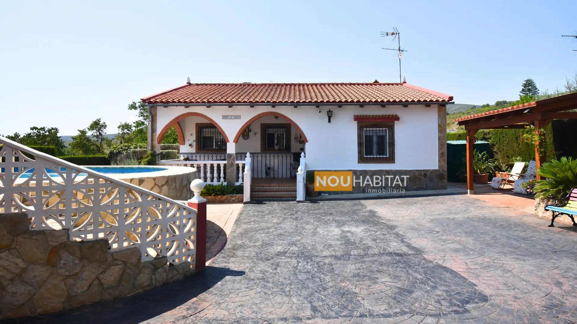 Villa mit Pool zum Verkauf in Montroi / Montroy, imagen 2