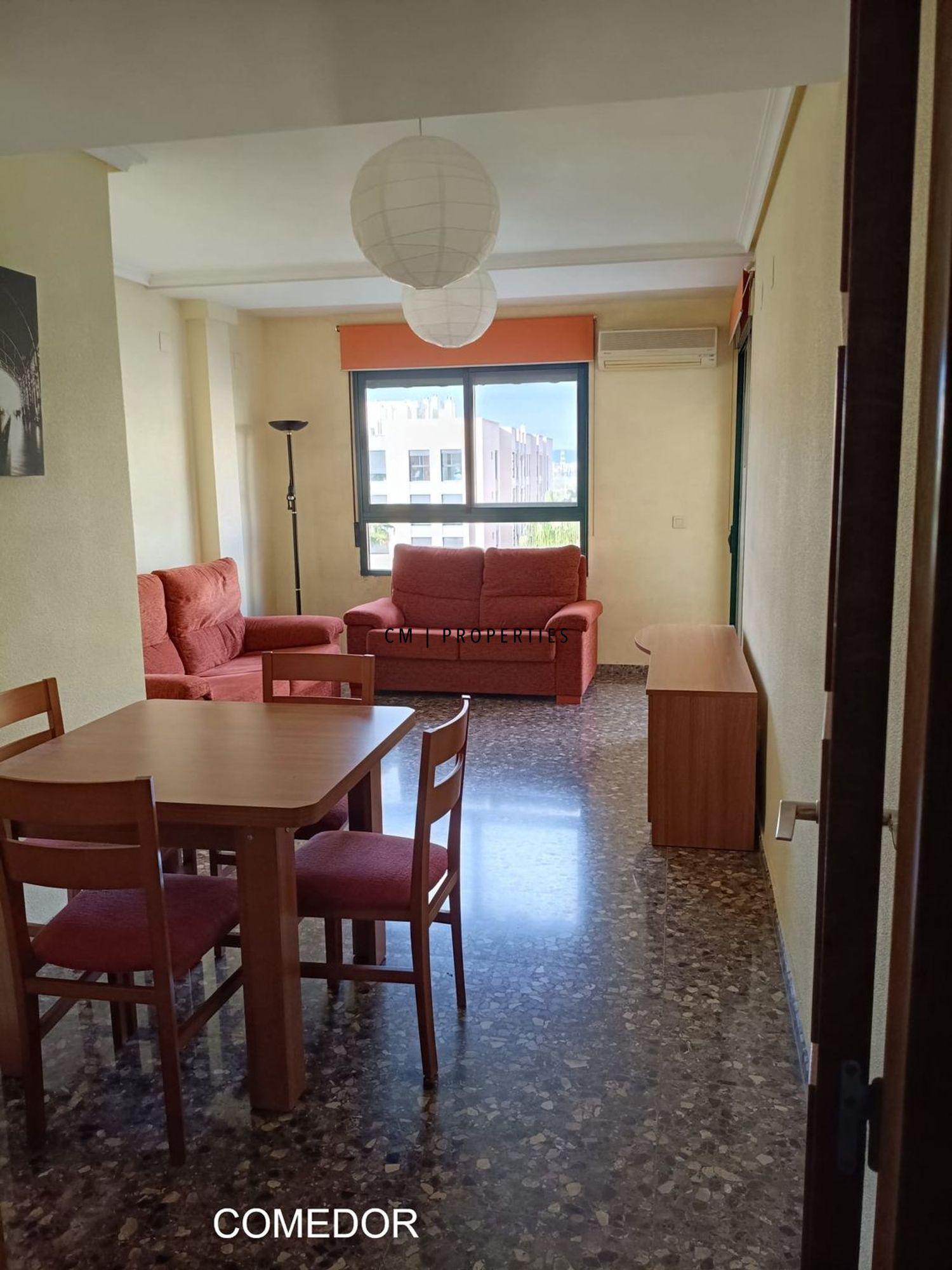 Living room of Flat for rent in Mislata  with Air Conditioner, Heating and Terrace