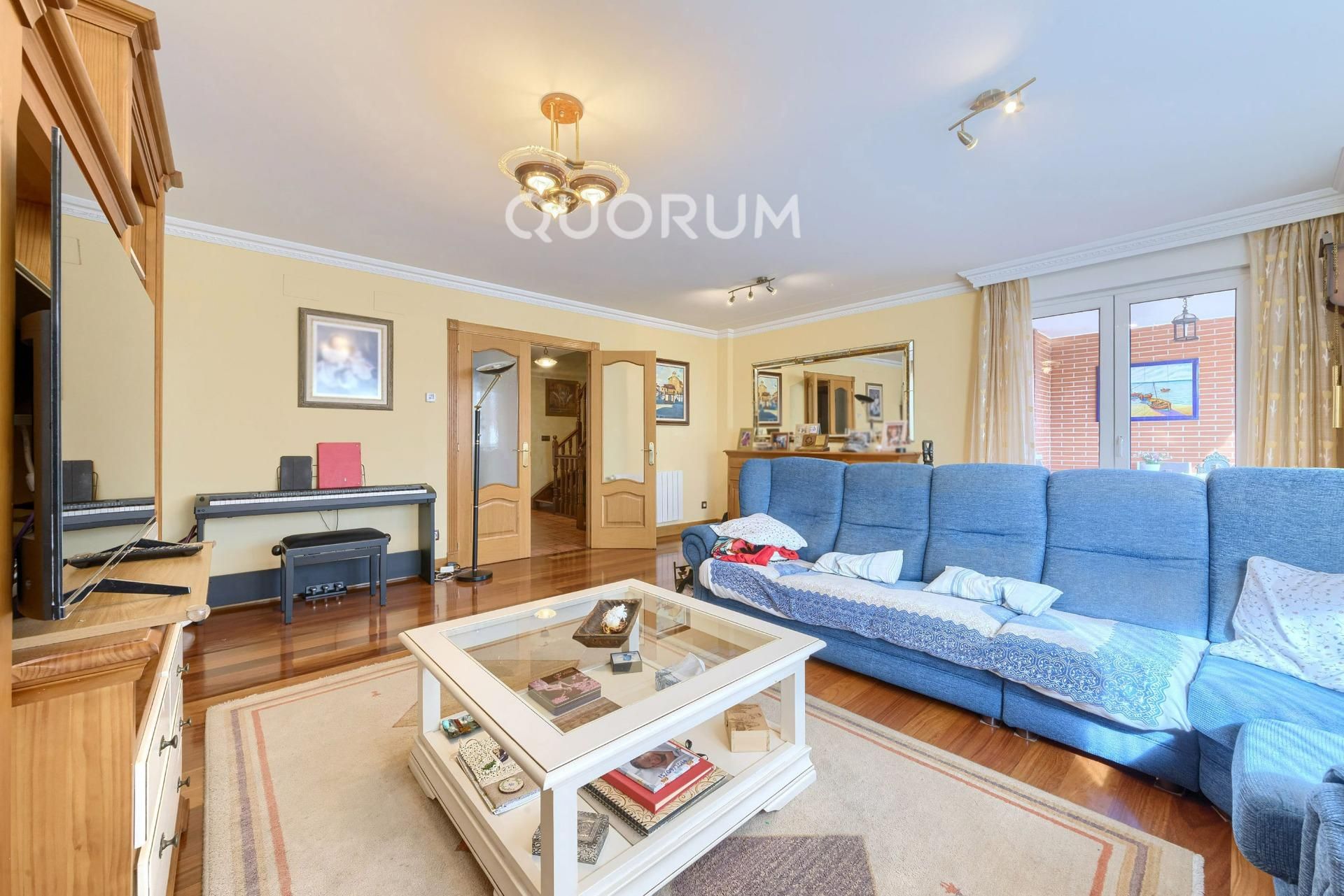 Living room of Single-family semi-detached for sale in Santurtzi 