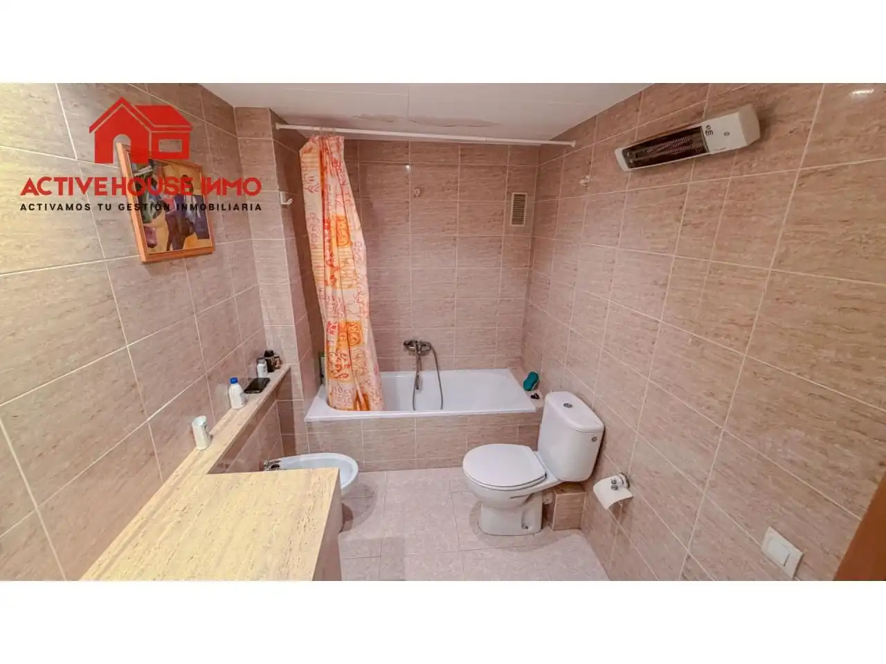Badezimmer von Wohnung zum Verkauf in La Ràpita mit Klimaanlage, Terrasse und Möbliert