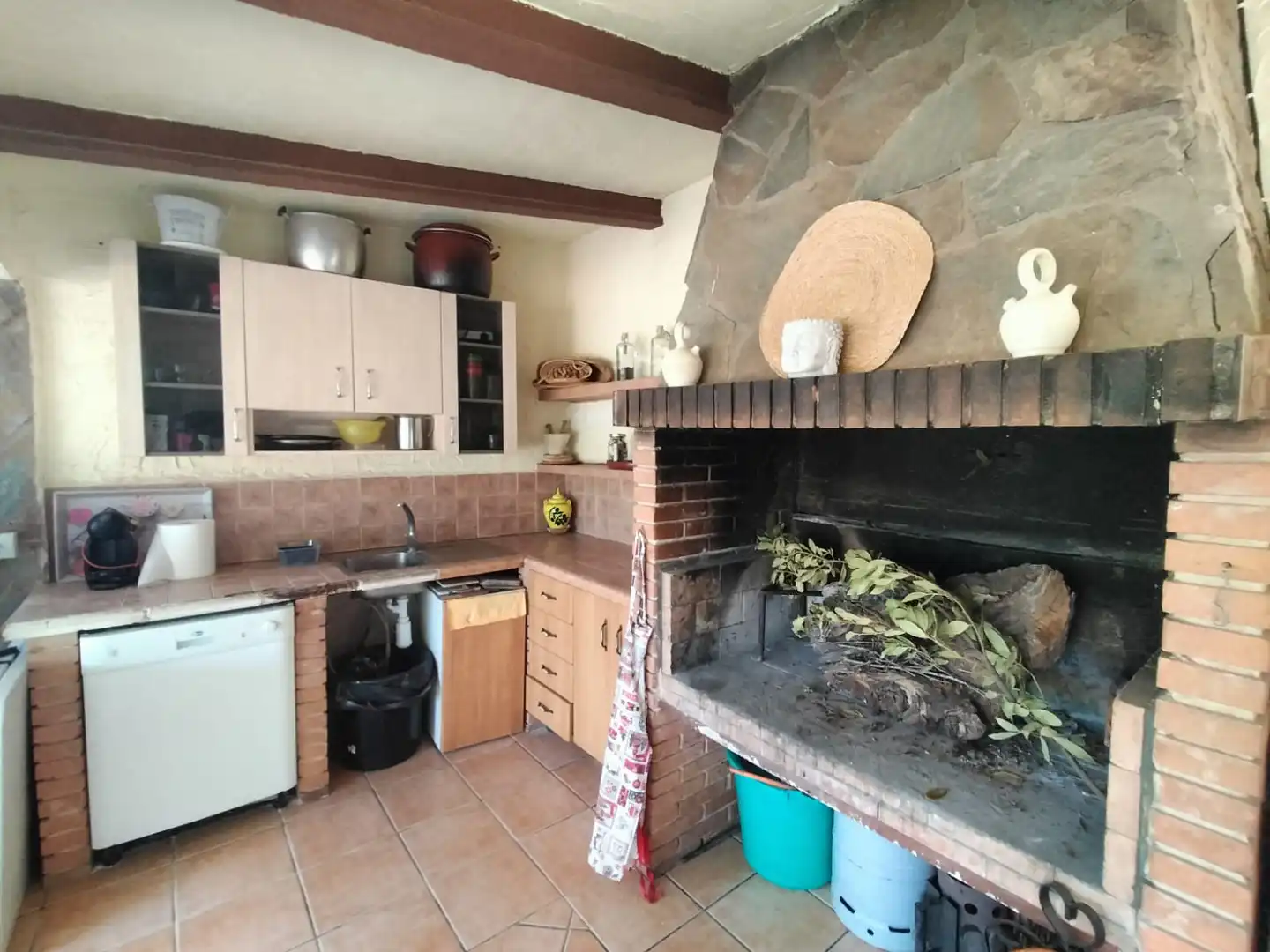 Kitchen of Houses for sale in Elda  with Air Conditioner, Heating and Private garden