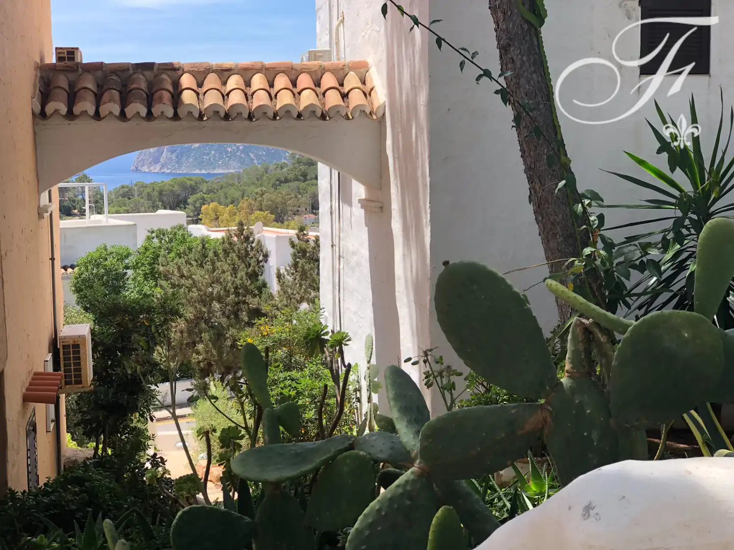 Jardín de Apartamento en venta en Sant Josep de sa Talaia con Aire acondicionado, Calefacción y Amueblado