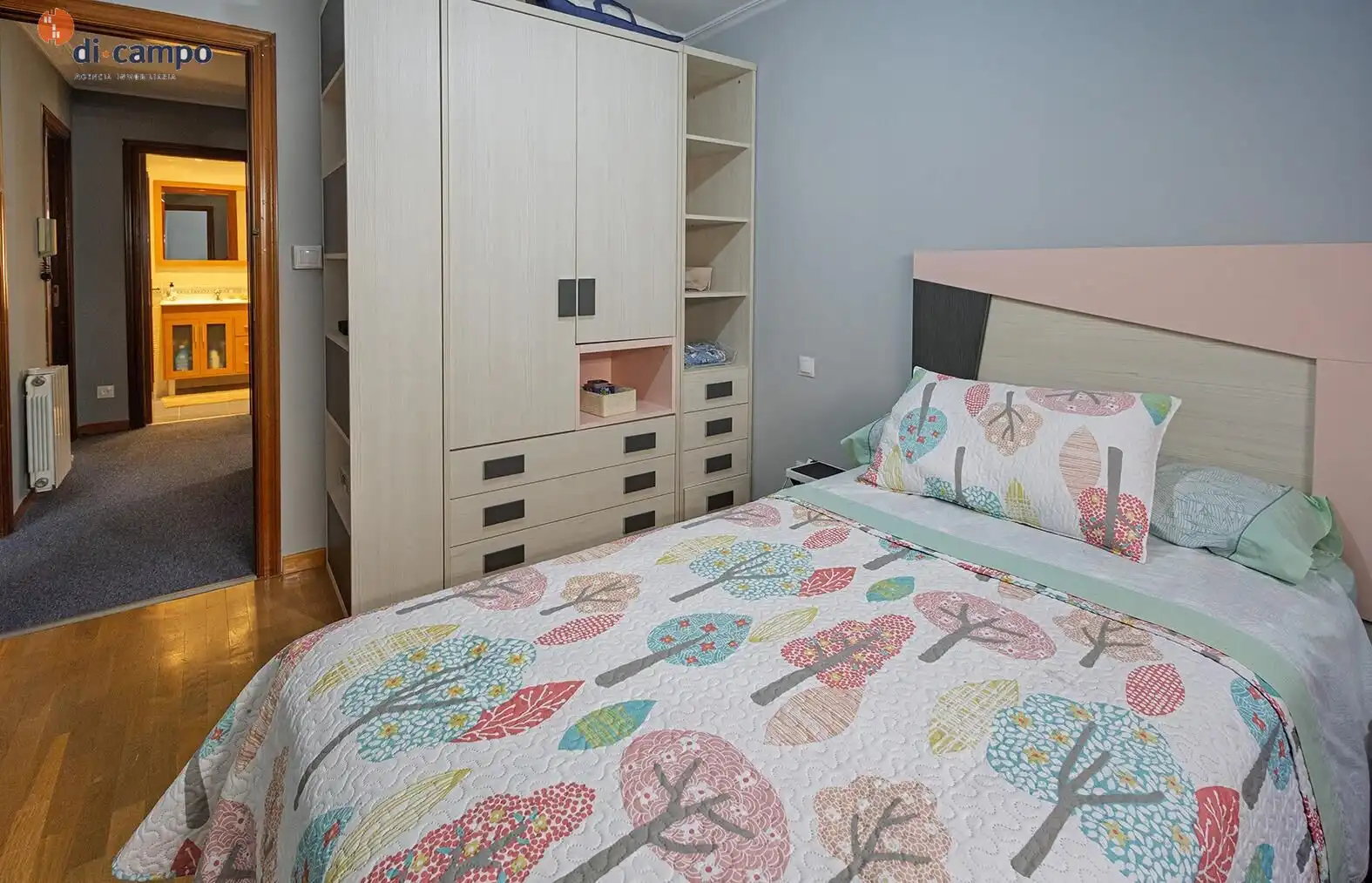 Habitación de Casa adosada en venta en Fuensaldaña con Calefacción